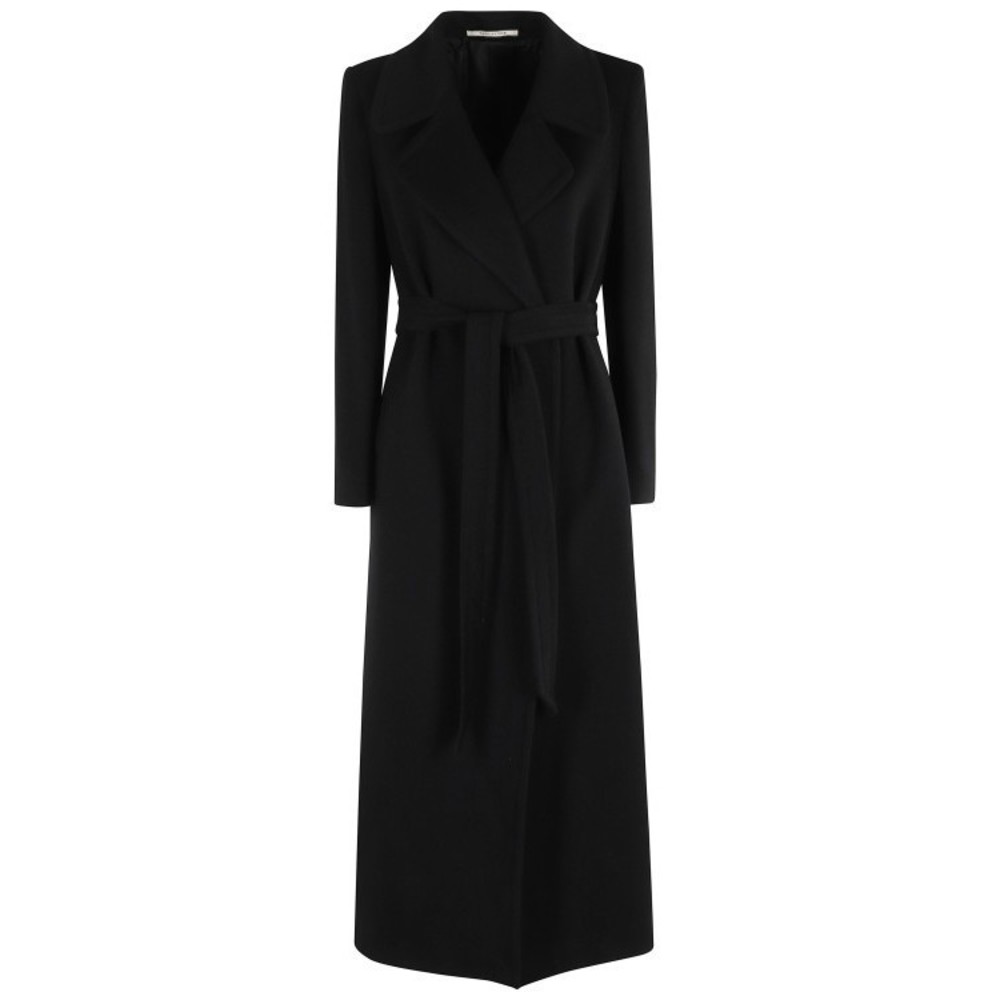 Tagliatore Tailored Black Wool And Cashmere Melody Coat - NWT